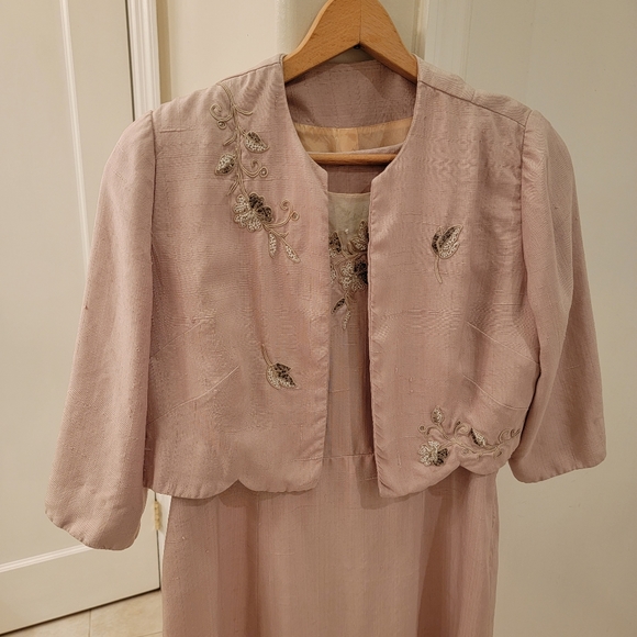 Vintage Herbert Levy 2 Piece Dress - Picture 4 of 16